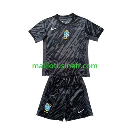 Maillot de Foot Brésil Copa America Extérieur Gardien 2024 - Enfant Maillot de Foot Brésil Copa America Extérieur Gardien 2024 - Enfant